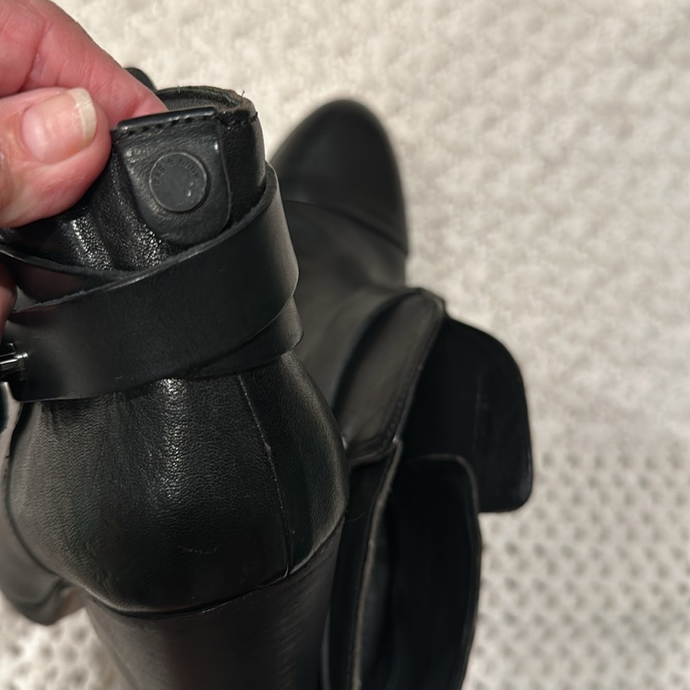 Rag and Bone Harrow Booties in Black Leather size 40 - Picture 7 of 12